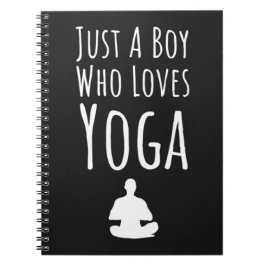 Yogapresenter till pojkar För barn Babyboy yogi Anteckningsbok