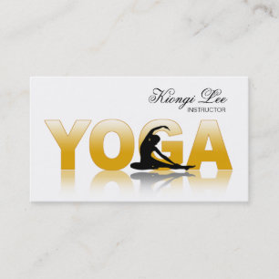 Yogareflexioner, Yogainstruktören, Yoga Visitkort