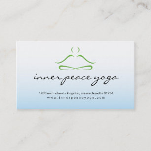 Yogastudiovisitkort Visitkort