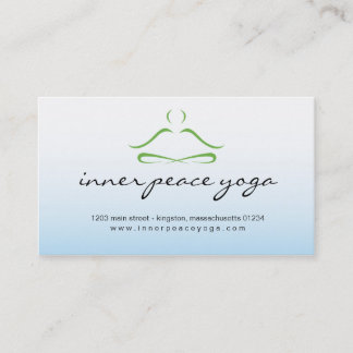 Yogastudiovisitkort Visitkort