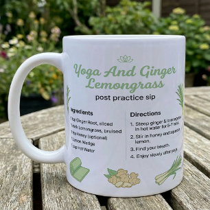 Yogate-recept Ingefära Citrongräs Kaffemugg