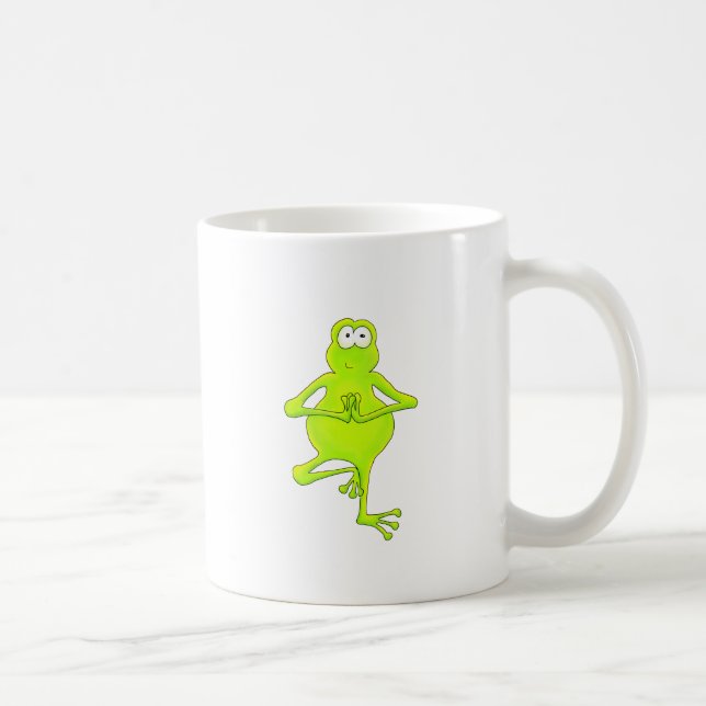Yogaträdgroda Kaffemugg (Höger)