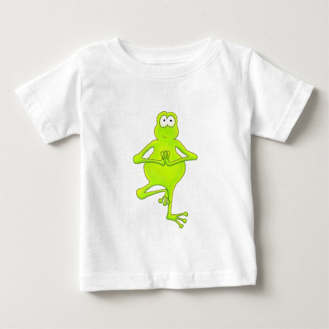 Yogaträdgroda T-shirt (Framsida)