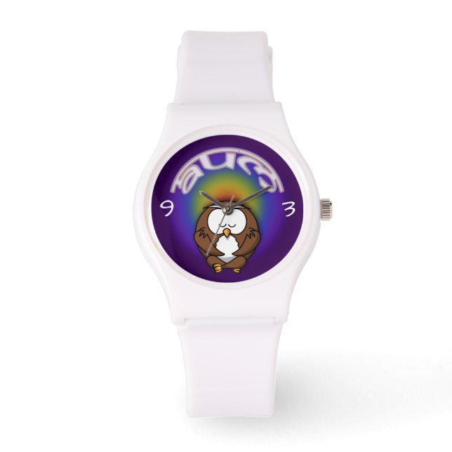 yogauggla armbandsur (Framsida)