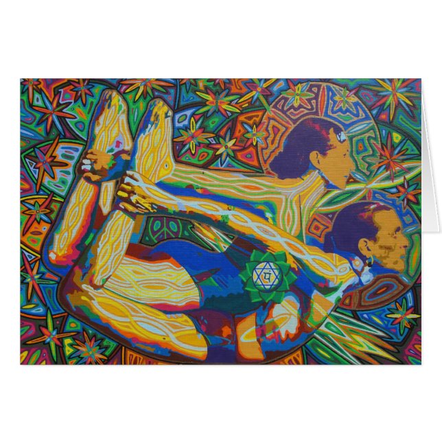 yogaunity - 2012 hälsningskort (Framsidan Horizontal)