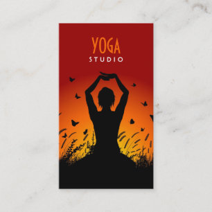 Yogavisitkort Visitkort