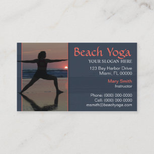 Yogavisitkort Visitkort
