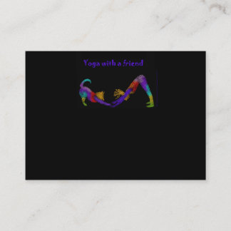 Yogavisitkort Visitkort