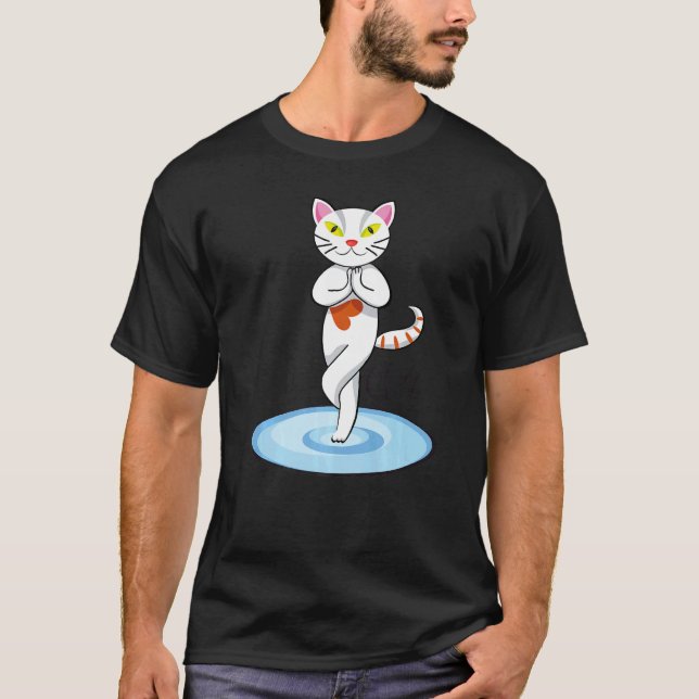 Yogavithund T Shirt (Framsida)