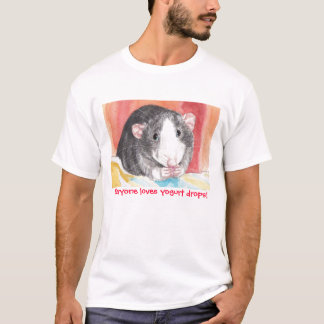 Yoghurten tappar skjortan tee shirt