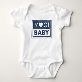 Yogi baby kroppsdräkt med jeans mönster t shirt