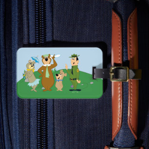 Yogi Bear and Friends Classic Pose Bagagebricka