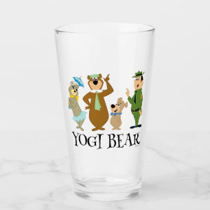 Yogi Bear and Friends Classic Pose Glaskopp