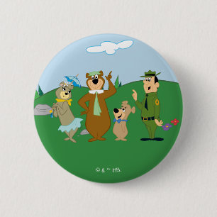 Yogi Bear and Friends Classic Pose Knapp