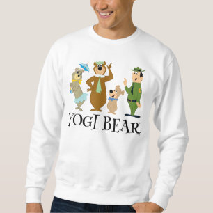 Yogi Bear and Friends Classic Pose Lång Ärmad Tröja