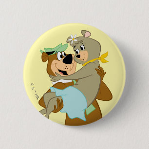 Yogi Bear Carshing Cindy Bear Knapp
