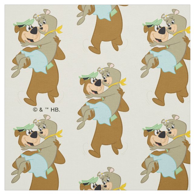 Yogi Bear Carshing Cindy Bear Tyg (Provkarta)