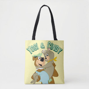 Yogi Bear Carshing Cindy Bear Tygkasse