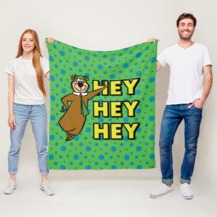 Yogi Bear Hallå! Fleecefilt