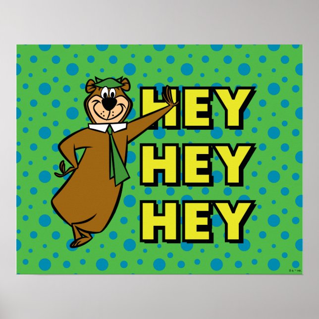 Yogi Bear Hallå! Poster (Framsidan)