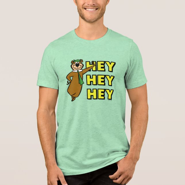 Yogi Bear Hallå! T Shirt (Framsida)