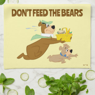 Yogi Bear och Boo-Boo Picnic Panic Kökshandduk