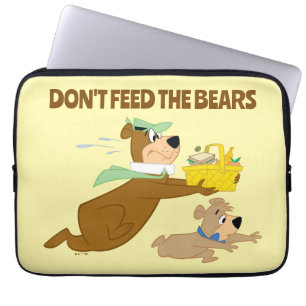 Yogi Bear och Boo-Boo Picnic Panic Laptop Fodral