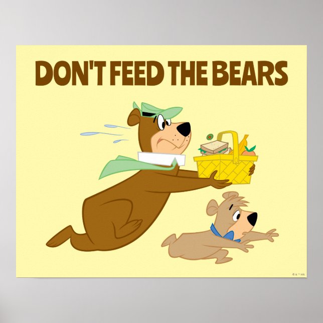 Yogi Bear och Boo-Boo Picnic Panic Poster (Framsidan)
