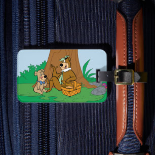 Yogi Bear och Boo-Boo Picnic Snack Bagagebricka