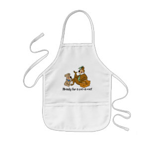 Yogi Bear och Boo-Boo Picnic Snack Barnförkläde