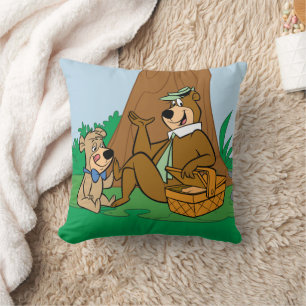 Yogi Bear och Boo-Boo Picnic Snack Kudde