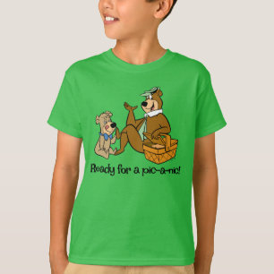 Yogi Bear och Boo-Boo Picnic Snack T Shirt