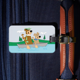 Yogi Bear och Boo Boo Roligt Canoe Äventyr Bagagebricka