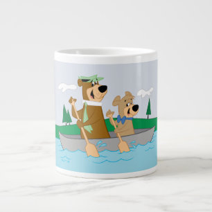 Yogi Bear och Boo Boo Roligt Canoe Äventyr Jumbo Mugg