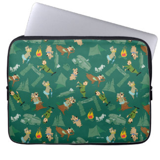Yogi Bear och Friends Jellystone Park Camp Mönster Laptop Fodral