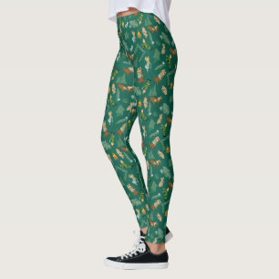Yogi Bear och Friends Jellystone Park Camp Mönster Leggings