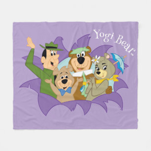 Yogi Bear och Friends Surprise Fleecefilt