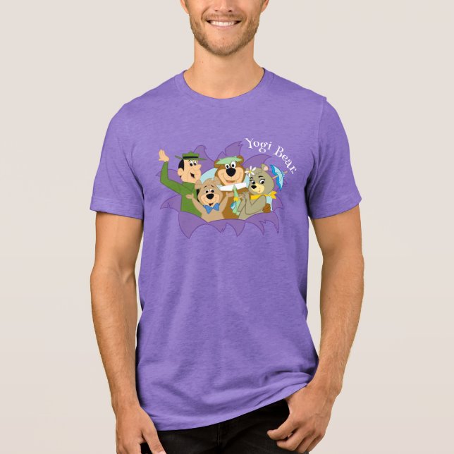 Yogi Bear och Friends Surprise T Shirt (Framsida)