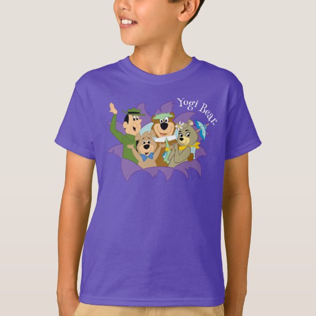 Yogi Bear och Friends Surprise T Shirt (Framsida)