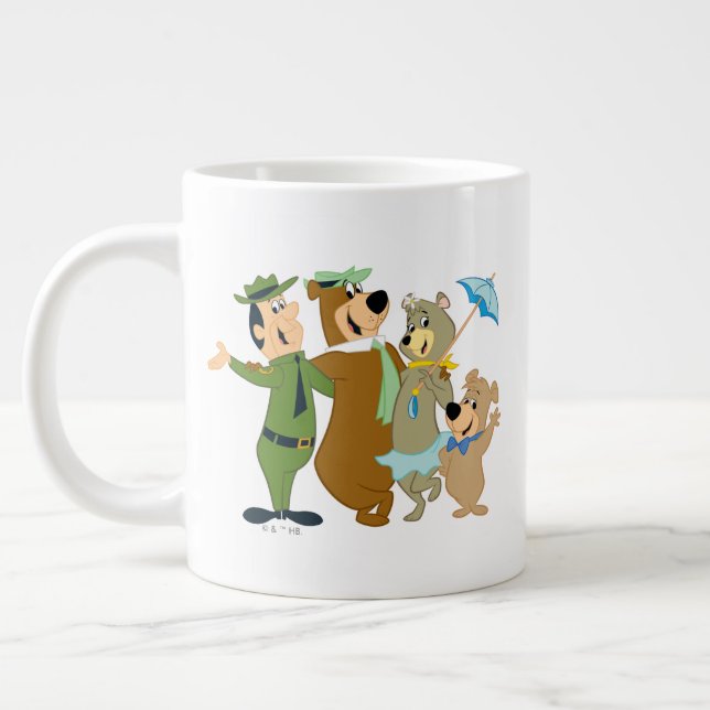 Yogi Bear och Friends Warm Välkommen Jumbo Mugg (Vänster)