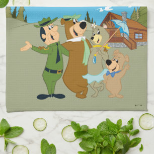 Yogi Bear och Friends Warm Välkommen Kökshandduk