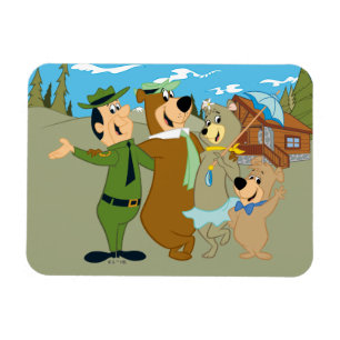 Yogi Bear och Friends Warm Välkommen Magnet