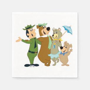 Yogi Bear och Friends Warm Välkommen Pappersservett