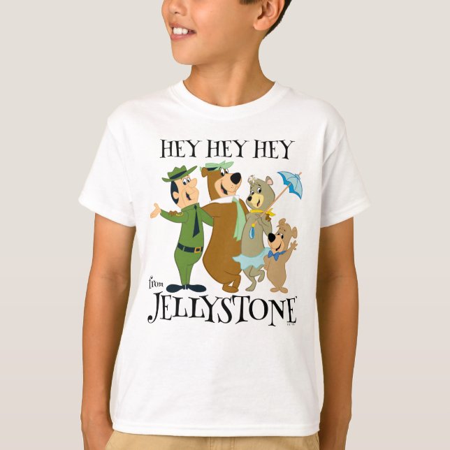 Yogi Bear och Friends Warm Välkommen T Shirt (Framsida)
