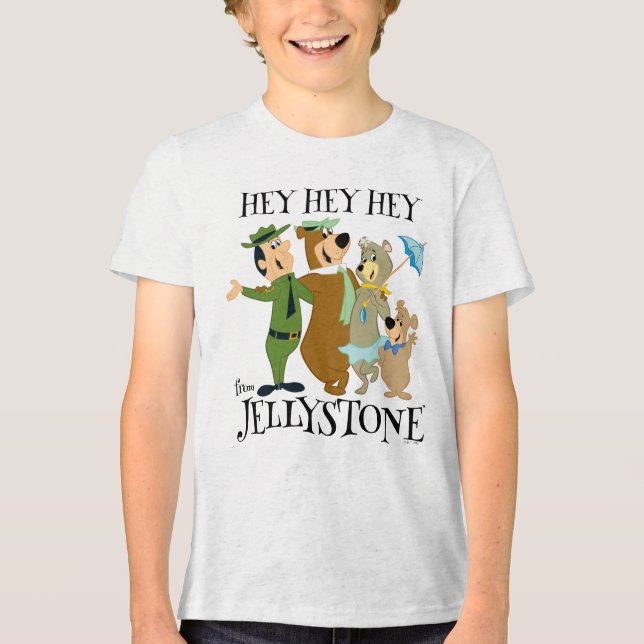 Yogi Bear och Friends Warm Välkommen T Shirt (Framsida)