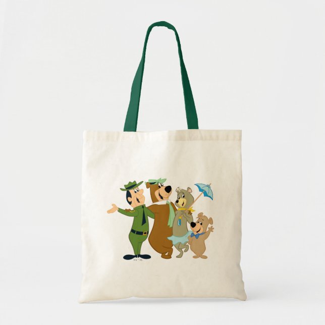 Yogi Bear och Friends Warm Välkommen Tygkasse (Framsidan)