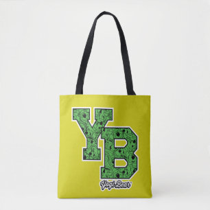 Yogi Bear Patterned Varsity Brev Tygkasse