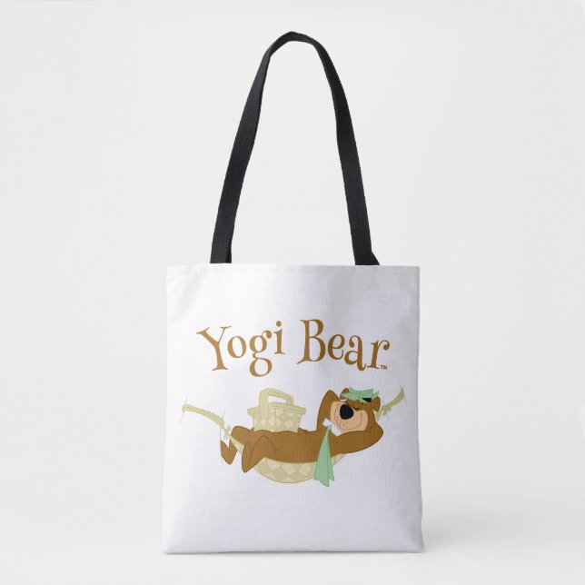 Yogi Bear Picnic Hammock Nap Time Tygkasse (Framsida)