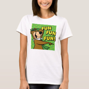Yogi Bear Roligt Roligt Roligt T Shirt