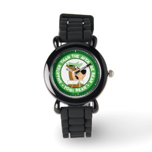 Yogi Bear Smiling Porträtt Armbandsur